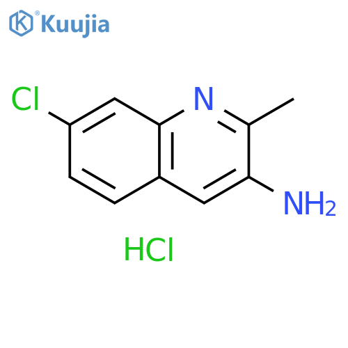 3-Amino-7-chloro-2-methylquinoline Dihydrochloride structure