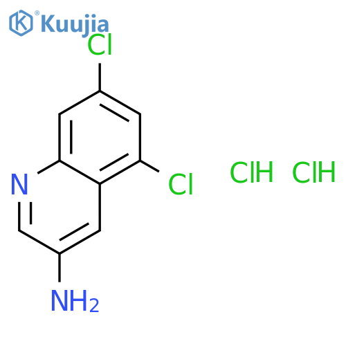 3-Amino-5,7-dichloroquinoline Dihydrochloride structure
