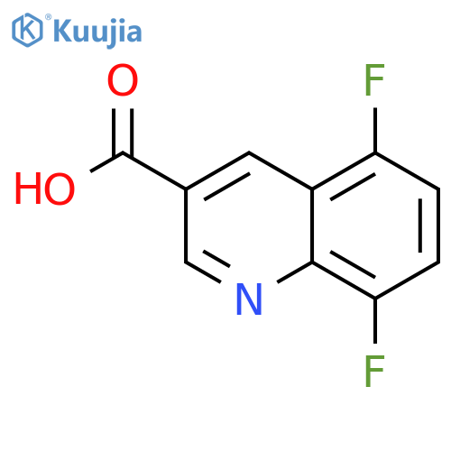 5,8-Difluoroquinoline-3-carboxylic Acid (>90%) structure