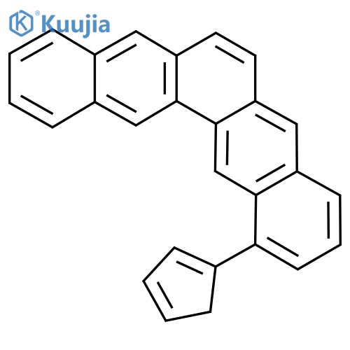 1-Cyclopenta-1,3-dien-1-ylpentaphene structure