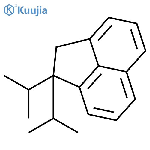 acenaphthylene, 1,2-dihydro-1,1-bis(1-methylethyl)- structure