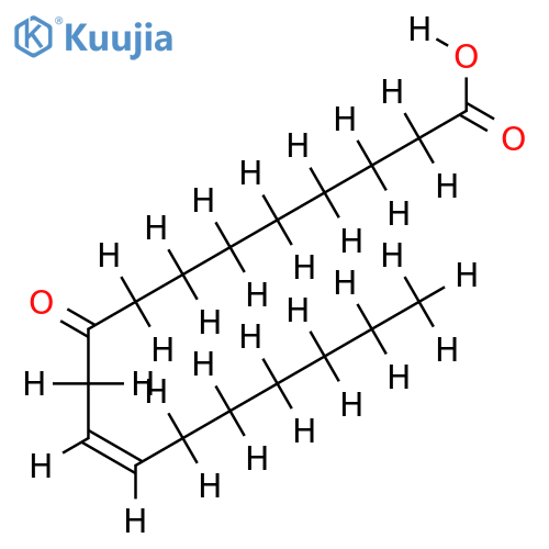 9-ketooctadec-cis-11-enoic acid structure