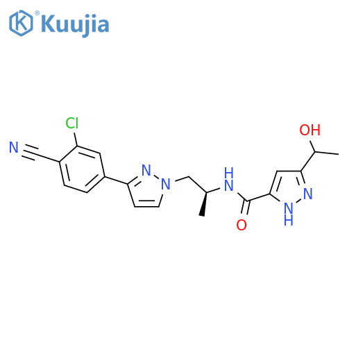 Darolutamide structure