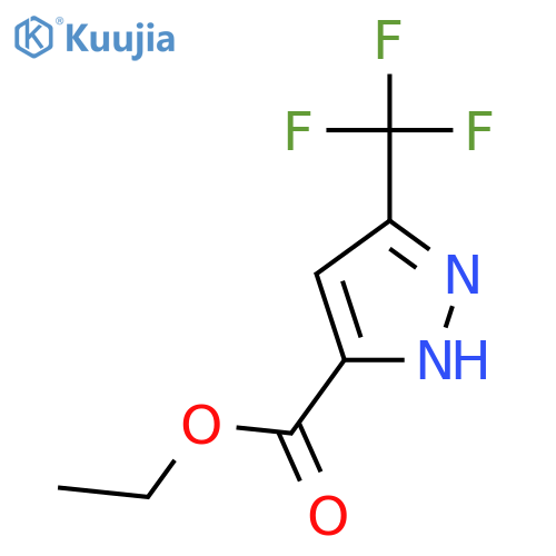ethyl 5-(trifluoromethyl)-1H-pyrazole-3-carboxylate structure