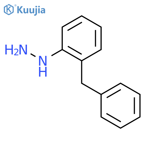 (2-benzylphenyl)hydrazine structure