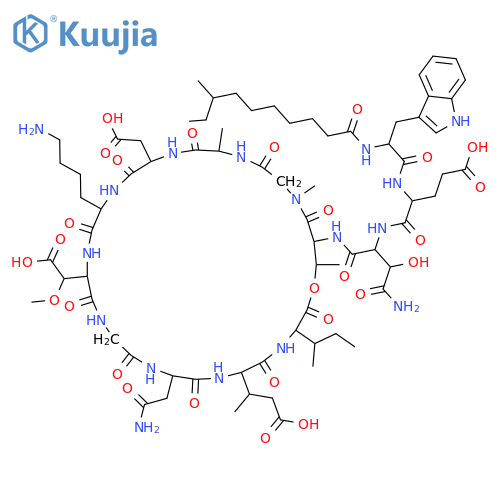 Antibiotic A 54145; Antibiotic A 54145E structure