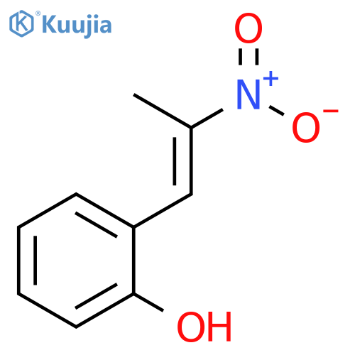 Phenol, 2-[(1E)-2-nitro-1-propen-1-yl]- structure