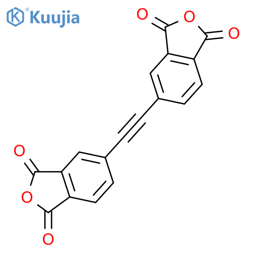 5-2-(1,3-dioxo-2-benzofuran-5-yl)ethynyl-2-benzofuran-1,3-dione structure