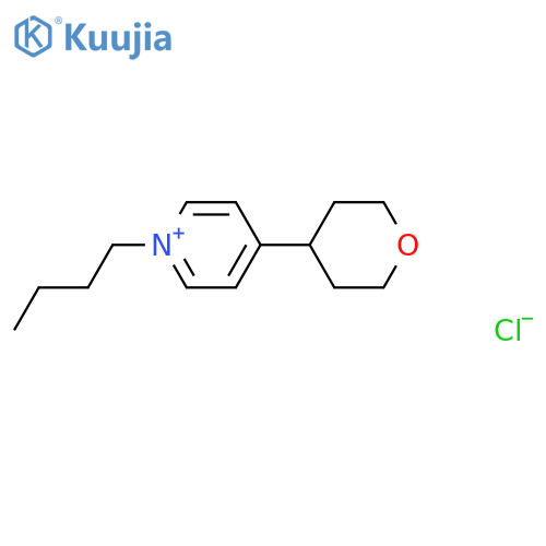 1-Butyl-4-(tetrahydro-pyran-4-yl)-pyridinium chloride structure