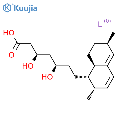 Monacolin L Acid Lithium Salt structure