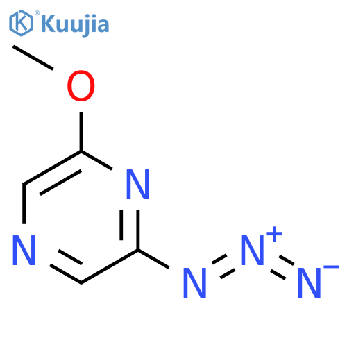 2-AZIDO-6-METHOXYPYRAZINE structure