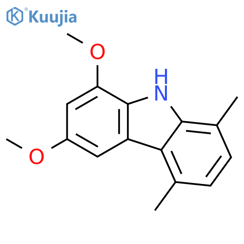 9H-Carbazole, 1,3-dimethoxy-5,8-dimethyl- structure