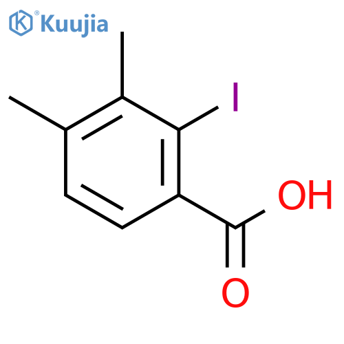 3,4-Dimethyl-2-iodobenzoic Acid structure