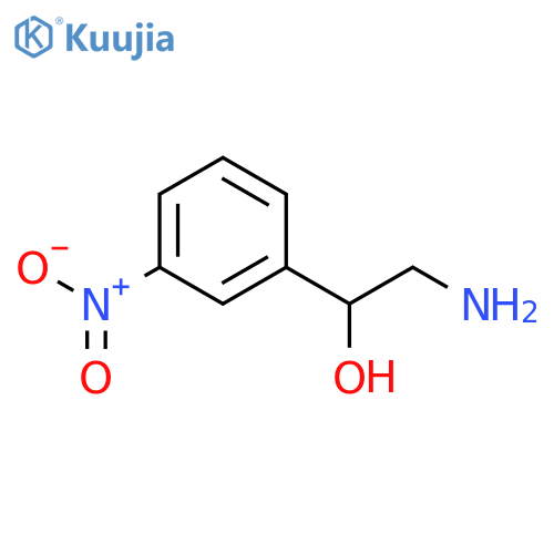 (1S)-2-amino-1-(3-nitrophenyl)ethan-1-ol structure