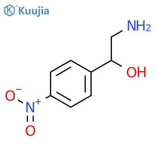 (1S)-2-amino-1-(4-nitrophenyl)ethan-1-ol structure