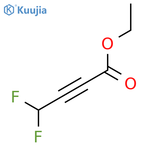 Ethyl 4,4-difluorobut-2-ynoate structure