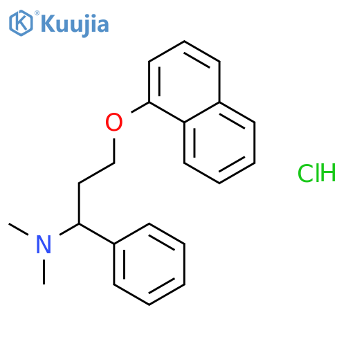 Dapoxetine hydrochloride structure