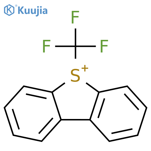 Dibenzothiophenium, 5-(trifluoromethyl)- structure