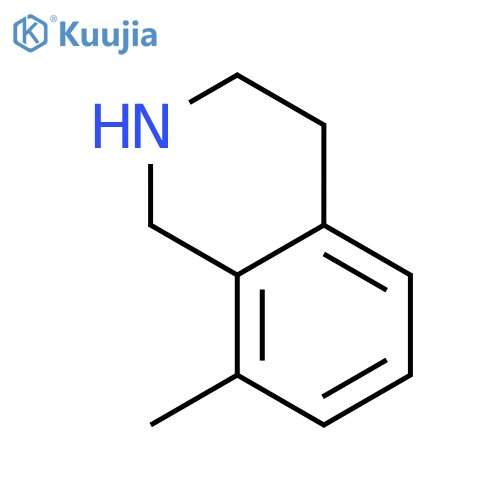 8-Methyl-1,2,3,4-tetrahydroisoquinoline structure