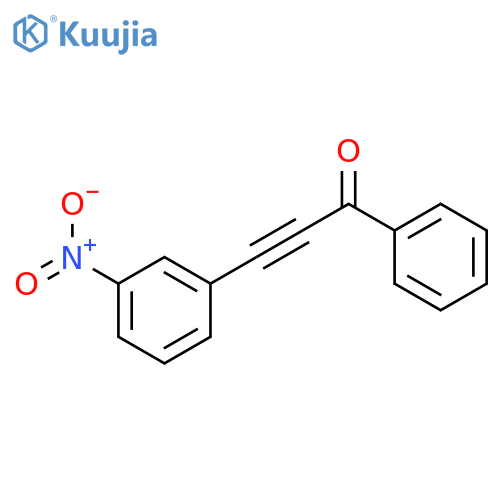 2-Propyn-1-one, 3-(3-nitrophenyl)-1-phenyl- structure