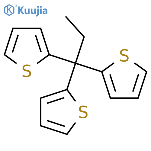 Thiophene, 2,2',2''-propylidynetris- structure