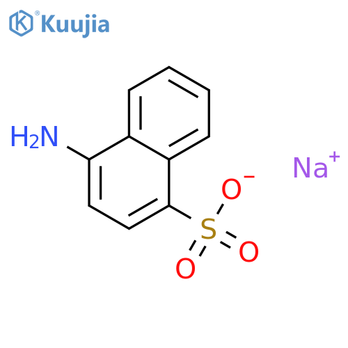Sodium 4-aminonaphthalene-1-sulfonate structure