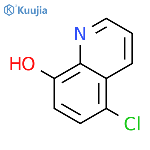 Cloxiquine structure