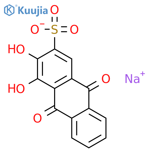 Alizarin Red S sodium structure