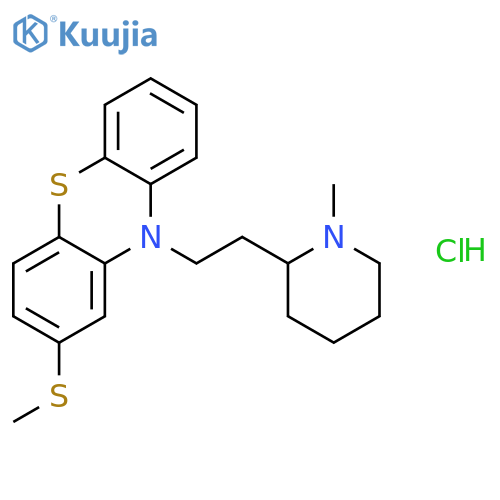 thioridazine hydrochloride structure