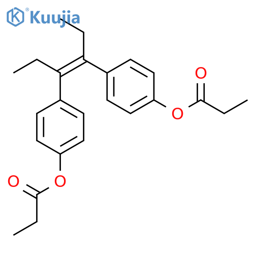 Diethylstilbestrol Dipropionate structure