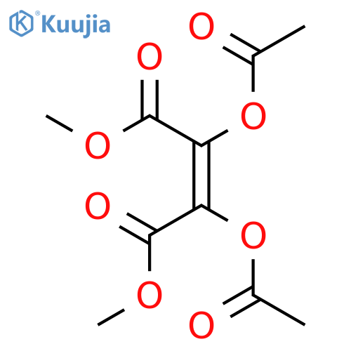 (2E)-2,3-Bis(acetyloxy)-2-butenedioic Acid 1,4-Dimethyl Ester structure