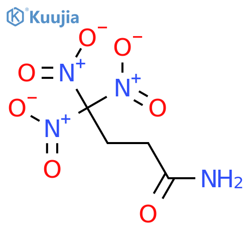 Butanamide,4,4,4-trinitro- structure
