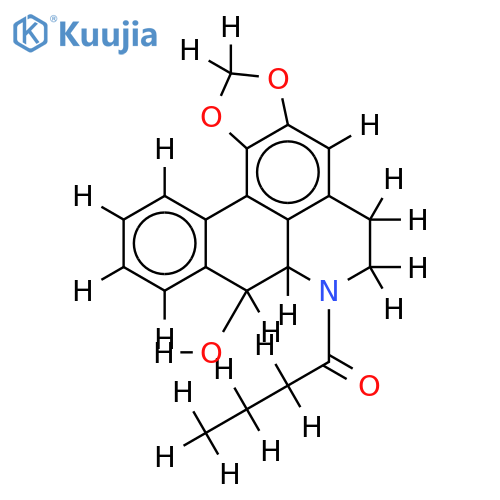 (+)-(6aR,7R)-N-butyrylnorushinsunine structure