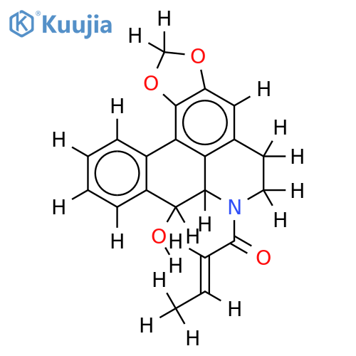 (+)-(6aR,7R,E)-N-(but-2-enoyl)norushinsunine structure
