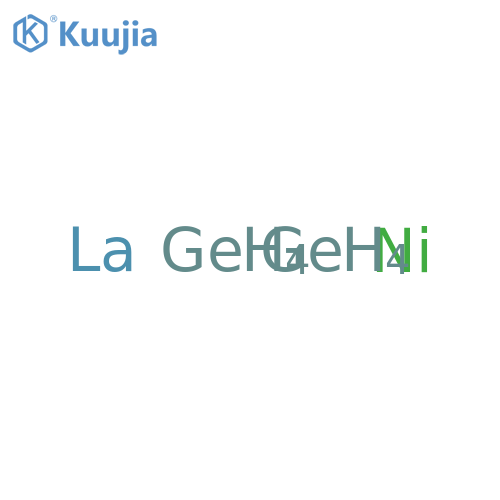 Germanium, compd. with lanthanum and nickel (2:1:1) structure