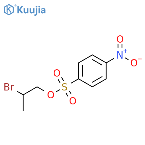 2-Bromopropyl 4-nitrobenzene-1-sulfonate structure