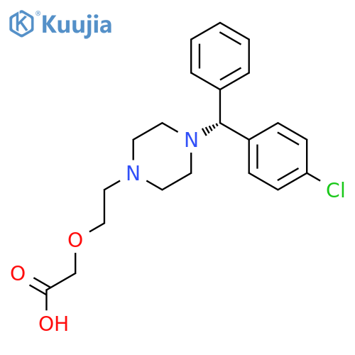 (S)-Cetirizine structure
