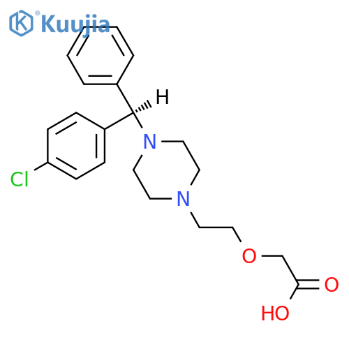 Levocetirizine structure