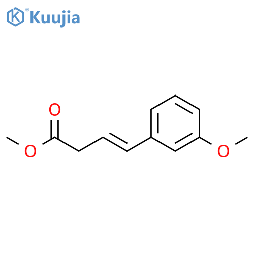 3-Butenoic acid, 4-(3-methoxyphenyl)-, methyl ester structure