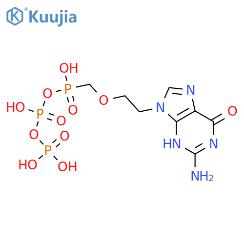 Diphosphoric acid,monoanhydride with[[2-(2-amino-1,6-dihydro-6-oxo-9H-purin-9-yl)ethoxy]methyl]phosphonic acid(9CI) structure
