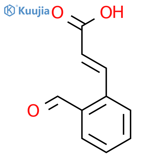 2-Formylcinnamic acid structure