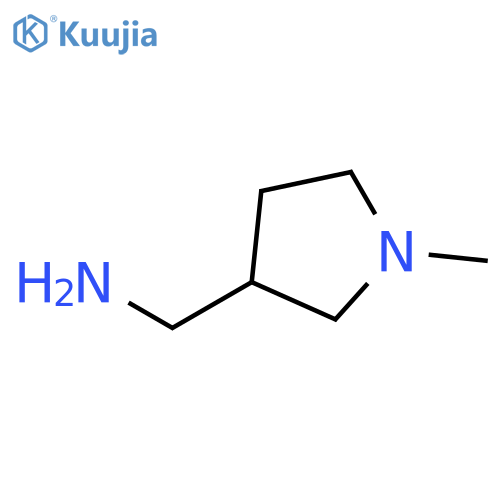 (1-Methylpyrrolidin-3-yl)methanamine structure