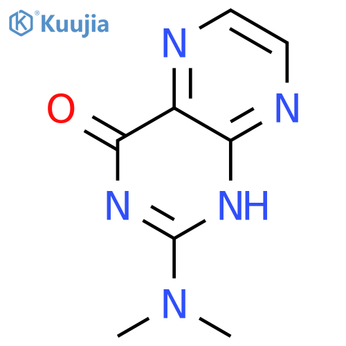 4(3H)-Pteridinone,2-(dimethylamino)- structure