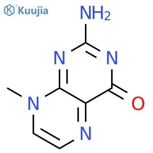 4(8H)-Pteridinone,2-amino-8-methyl- structure