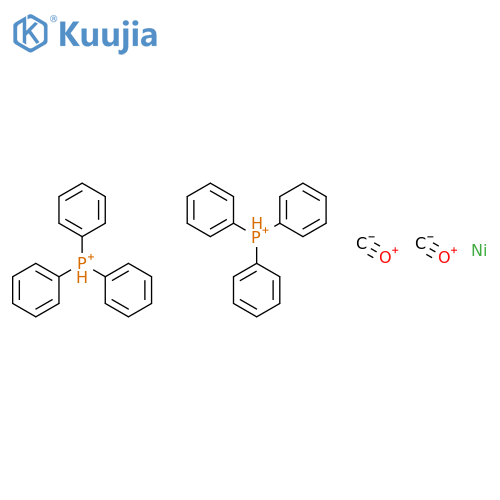 dicarbonylbis(triphenylphosphine)nickel structure