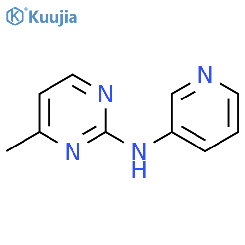 4-methyl-N-(pyridin-3-yl)pyrimidin-2-amine structure