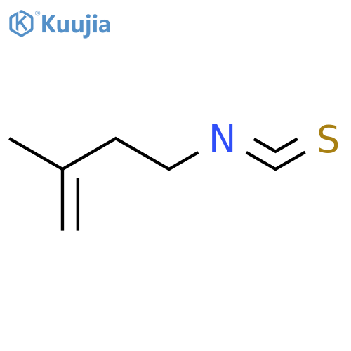 1-Butene, 4-isothiocyanato-2-methyl- structure