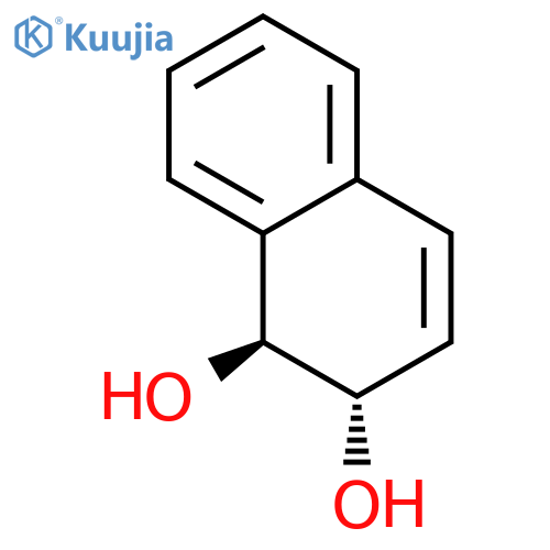 1,2-Naphthalenediol,1,2-dihydro-, (1S-trans)- (9CI) structure