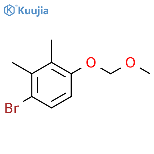 3-Bromo-6-(methoxymethoxy)-o-xylene structure