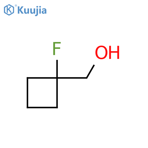 (1-Fluorocyclobutyl)methanol structure